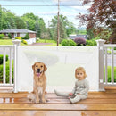 BETERTEK 55" RETRACTABLE BABY DOG KIDS DECKS 33x55 SH20.007 - WHITE - Like New