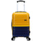 ROCKLAND MELBOURNE HARDSIDE EXPANDABLE SPINNER WHEEL, CARRY-ON 20" - NAVY/YELLOW - Brand New