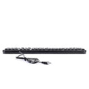 IMICRO 104-KEY WIRED USB ENGLISH KEYBOARD KB-US0803 - BLACK Like New