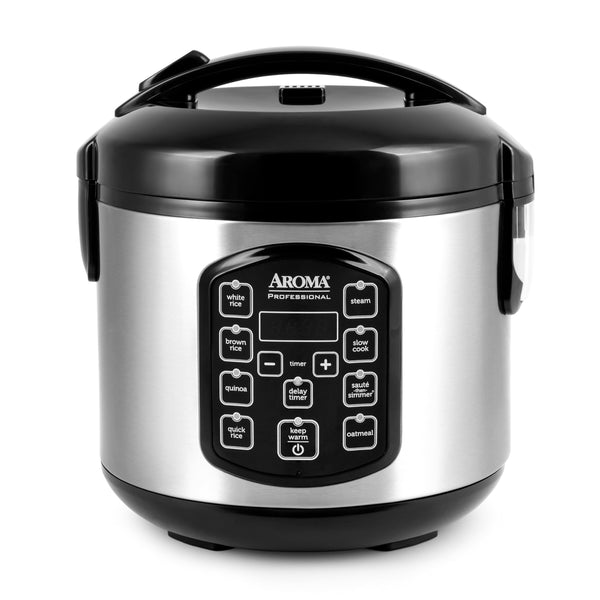 AROMA PROFESSIONAL DIGITAL RICE COOKER, MULTICOOKER, 4-CUP - Scratch & Dent