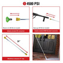 Simpson Cleaning 80479 Universal 31" Pressure Washer 4500 PSI - Silver - Like New