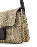 ALLSAINTS JUPITER SNAKE XBODY W590XD - DESERT WHITE - Like New