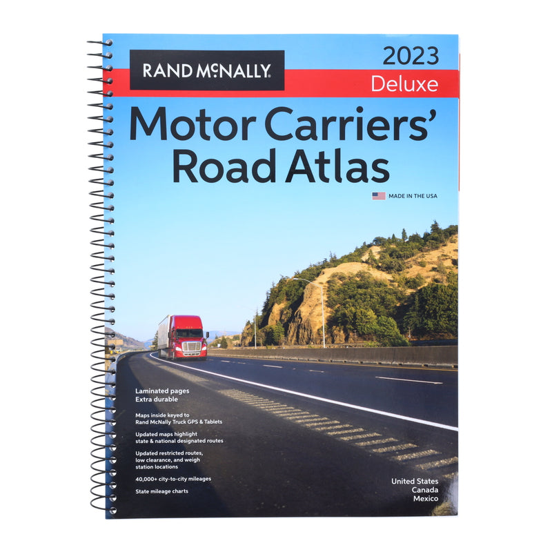 2023 Deluxe Motor Carrier Road Atlas