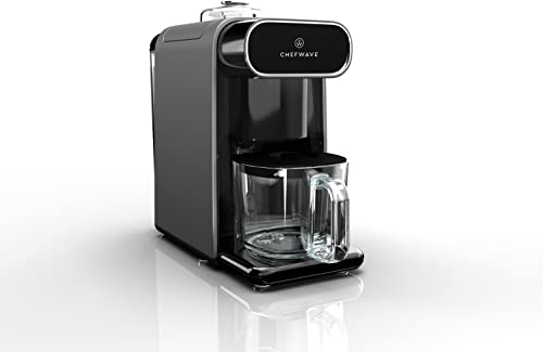 ChefWave Milkmade Dairy Alternative Vegan Nut Milk Maker Machine - Silver/Black - Brand New
