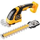 HEINPRO CORDLESS HEDGE TRIMMER COMPATIBLE DEWALT 20V BATTERY TOOL ONLY YELLOW - Like New