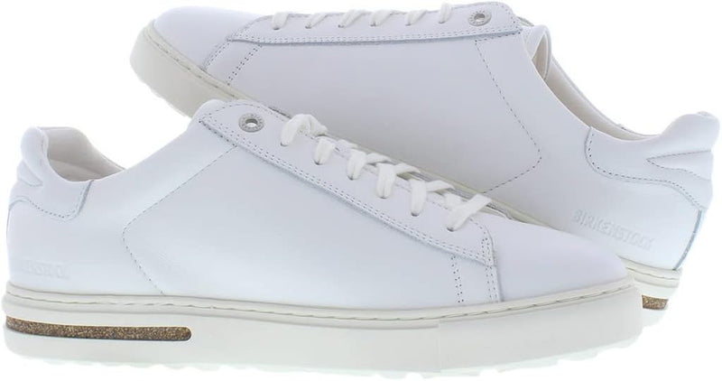 BIRKENSTOCK MEN'S BEND LEATHER SNEAKERS - SIZE: MEN 7 WOMEN 9 - WHITE - Like New
