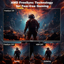 GreBear 24 Inch Computer Monitor 75Hz FHD IPS Screen 1080P PC Monitor 24" - Brand New