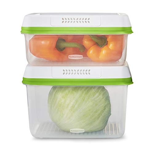 Rubbermaid 4-Piece Produce Saver Containers for Refrigerator, 2114815 - Like New