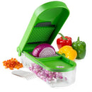 PREP SOLUTIONS PREPSOLUTIONS ONION CHOPPER AND DICER, Green/White - Like New