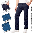 GALAXY BY HARVIC MEN’S HEAVYWEIGHT FLEECE-LINED PANTS - SIZE: MEN 36/31 - NAVY - Like New