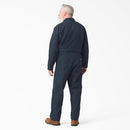 DICKIES MENS LONG SLEEVE COVERALLS MEN SMALL BIG TALL DARK NAVY - Brand New