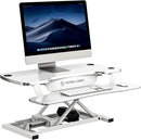 VersaDesk Power Pro Sit-To-Stand Height Adjustable Electric Desk 494717 - White - Like New