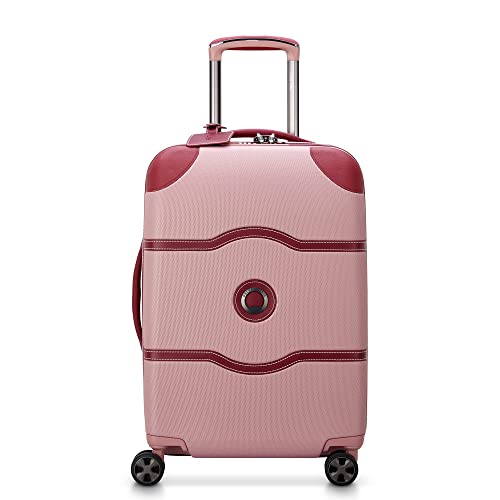 DELSEY PARIS CHATELET AIR 2.0 HARDSIDE LUGGAGE CARRY ON 20 " 40167680509 - PINK - Brand New