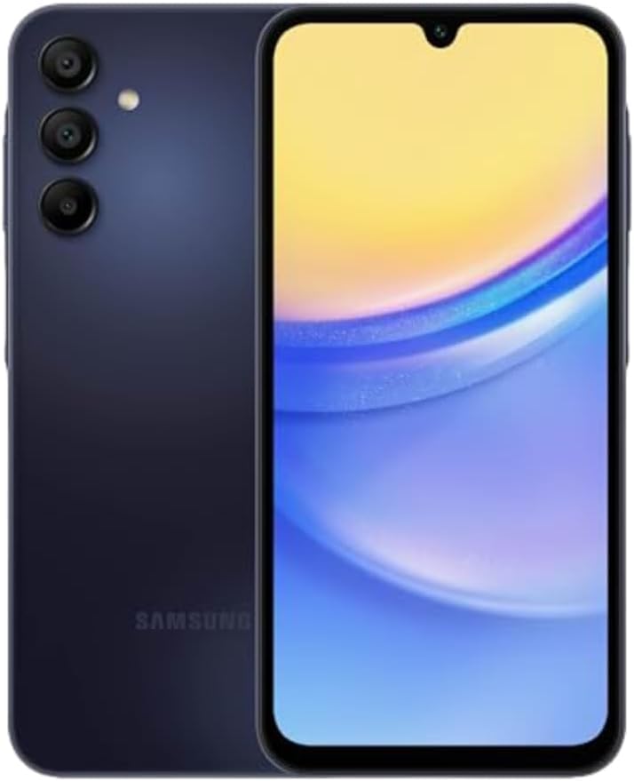 SAMSUNG GALAXY A15 5G AMOLED DISPLAY EXPANDABLE STORAGE TMOB ONLY - BLUE BLACK - Like New