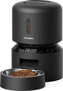 PETLIBRO AUTOMATIC CAT FEEDER 3L PROGRAMMABLE PET FOOD DISPENSER - BLACK - Like New