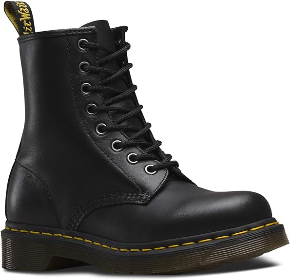 11821002 Dr. Martens 1460 Women's Nappa Leather Lace up Boots BLACK 5 Like New