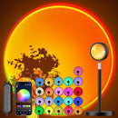 Madoury Sunset Lamp Projector APP Control Multicolor Lamp Led Light - Black - Like New