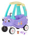 LITTLE TIKES BLUEY GRANNIES CAR COUPE, BLUEY FOOT-TO-FLOOR RIDE-ON - PURPLE/BLUE - Brand New