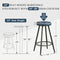 Bar Stools Set of 2, Swivel Backless 24" Counter Height Bar Stools for Kitchen - Like New