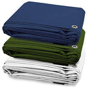 Tarps Waterproof Bolts Plus Ground Tent Trailer Cover Blue 12' x 14' - Brand New