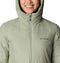 COLUMBIA WOMEN'S HEAVENLY LONG HOODED JACKET 1738161 SAFARI M - Brand New