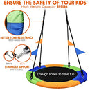 PACEARTH 40" Saucer Tree Swing Flying 660lb Weight Capacity 2 Added Straps - Like New