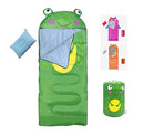 Sleeping Bag Pillow Kids Indoor Outdoor Use Preschool Waterproof B08J85LNFB-NEW - Brand New