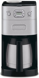 Cuisinart 10 Cup Grind-and-Brew Thermal Automatic Coffeemaker - Brushed Metal Like New