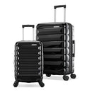 AMERICAN TOURISTER KONTOUR 2-PIECE LUGGAGE SET - CARRY-ON & MEDIUM - BLACK - Brand New