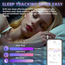 ANAROW SMART RING SIZE 14 BLUETOOTH HEALTH TRACKER - SILVER - Like New