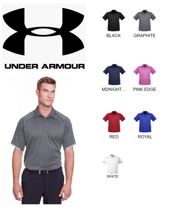 Under Armour 1343102 Men's Corporate Rival Polo - Brand New