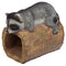 DESIGN TOSCANO RAIDER THE RACCOON GUTTER GUARDIAN QM13071 - GRAY AND BROWN - Like New