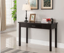 Kings Brand Furniture Wood Home & Office Parsons Desk with Drawer, Espresso - Like New
