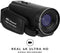 Vivitar 4K Camcorder Ultra HD Lens Recording with 56MP DVR48K - Black - Like New