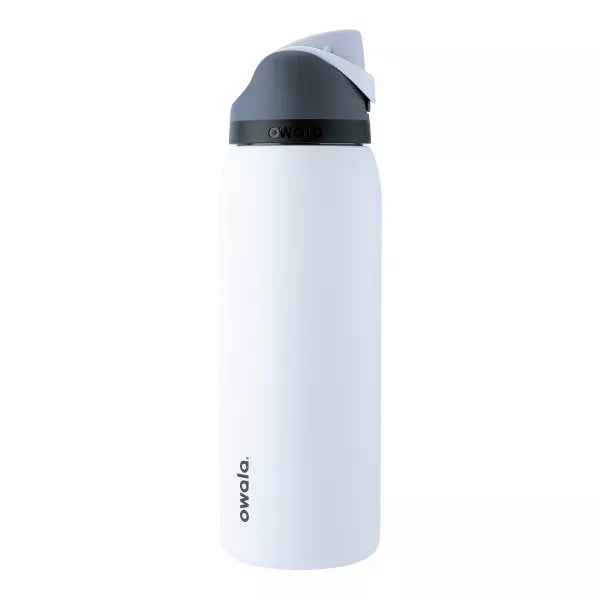 OWALA 40OZ FREESIP STAINLESS STEEL WATER BOTTLE - SLEEK - Like New