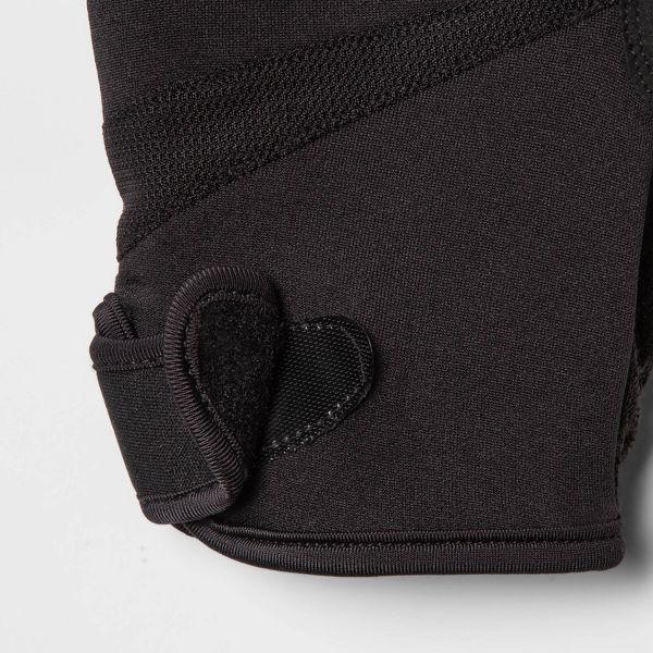 ALL IN MOTION MEN'S STRENGTH TRAINING GLOVES BLACK - SIZE: MEN M WOMEN M - BLACK - Brand New