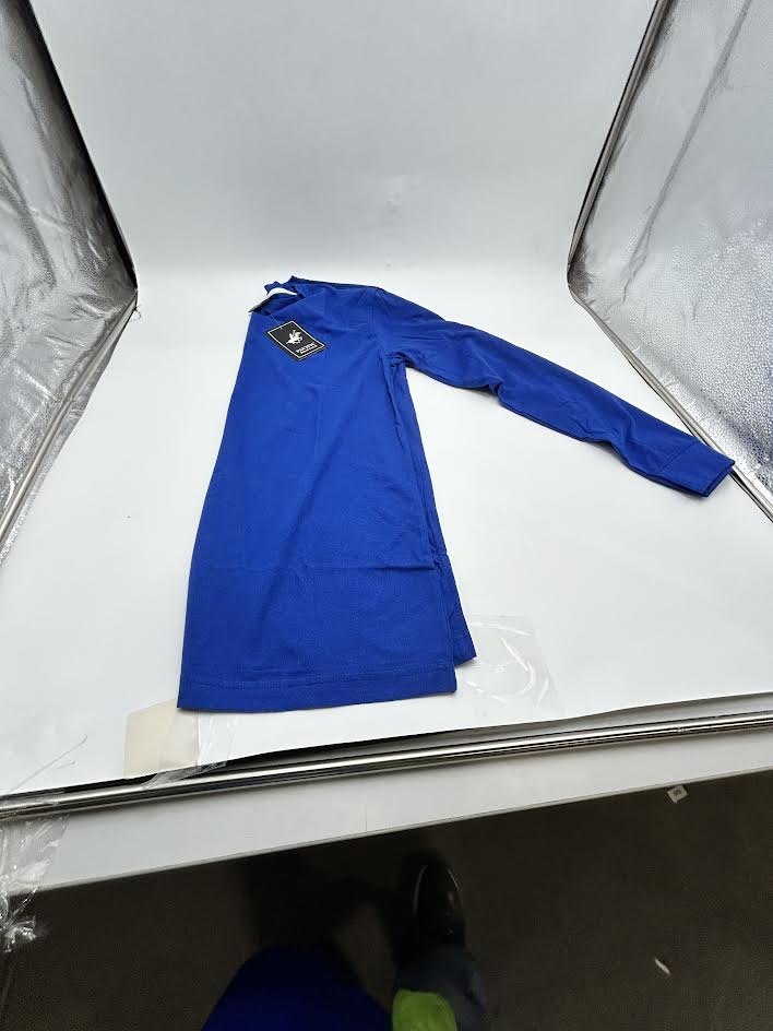 PACIFIC POLO CLUB MEN'S POLO CLUB SHIRT SLEEVES - SIZE: MEN S - ROYAL BLUE - Brand New