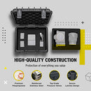 KOAH WEATHERPROOF HARD CASE CUSTOMIZABLE FOAM 10X9X7 INCH RUGGED BLACK - Like New