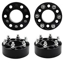 YIZBAP 6x4.5 2 inch Wheel Spacers 71.5mm Hub Bore 1/2-20 Thread Pitch - Black - Like New