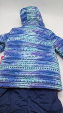 Pink Platinum Girls Snowsuits 2 Piece Waterproof Toddler Winter Size: 4 - Blue - Brand New