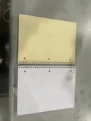 OFFICE DEPOT WIREBOUND NOTEBOOK 8" X 10-1/2", 5 SUBJECTS 180 SHEETS - PURPLE - Like New