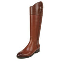Vionic Women's Tall Boot Zip Up Brown Leather 7.5 Medium- Wide Calf - Brand New