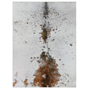 ALLSTAR RUGS 5' 0" X 6' 11" IVORY WESTERN ANIMAL THEMED POLYESTER AREA RUG - Like New