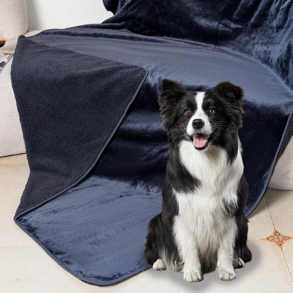 AIWEK WATERPROOF DOG BLANKETS 60X50 - GRAY - Brand New