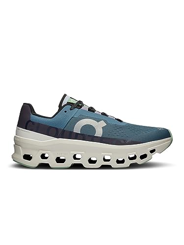 ON WOMEN'S CLOUDMONSTER SNEAKERS SIZE WOMEN 9 DUST/VAPOR - Like New