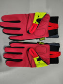 MECHANIX WEAR M-PACT XPLOR GRIP GLOVE - SIZE: MEN L - RED/YELLOW - Like New