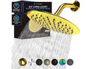 SPARKPOD 9.5" LARGE RAIN SHOWER HEAD - EGYPTIAN GOLD - Like New
