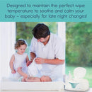 Hiccapop Baby Wipe Warmer and Baby Wet Wipes Dispenser HP-WWCL - WHITE - Like New