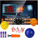 TREYWELL Indoor Basketball Hoop Fan Backboards 3 Balls Batteries S901 - Black Like New