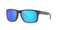 OAKLEY MEN'S OO9102 HOLBROOK SQUARE SUNGLASSES FRAME:MATTE BLACK/RED COLORSHIFT - Like New